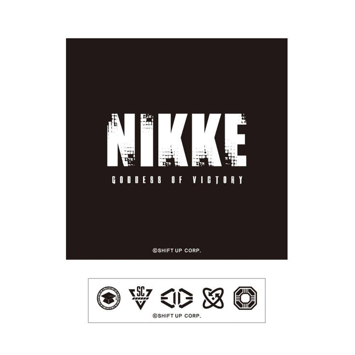 【新品】NIKKE ロゴステッカー タイトルロゴ / アルジャーノンプロダクト 発売日:2023年03月31日
