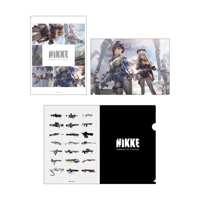 【新品】NIKKE クリアファイル2枚セット 03 / アルジャーノンプロダクト 発売日:2023年04月30日