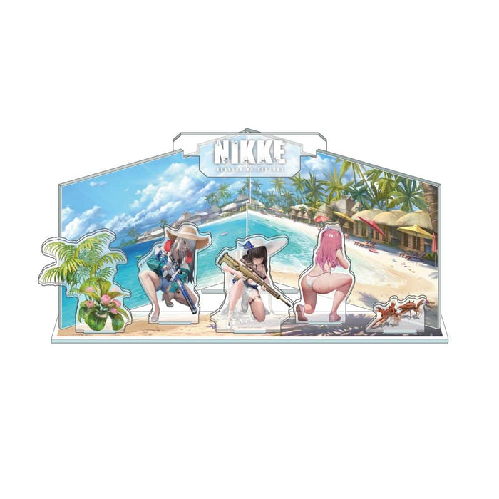 【新品】NIKKE ジオラマアクリル-summer- 部隊01 / アルジャーノンプロダクト 発売日:2023年08月31日
