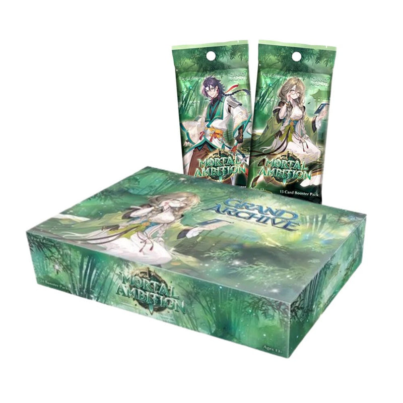 【新品】Grand Archive Mortal Ambition 1st Edition Booster Box / Weebs of the Shore