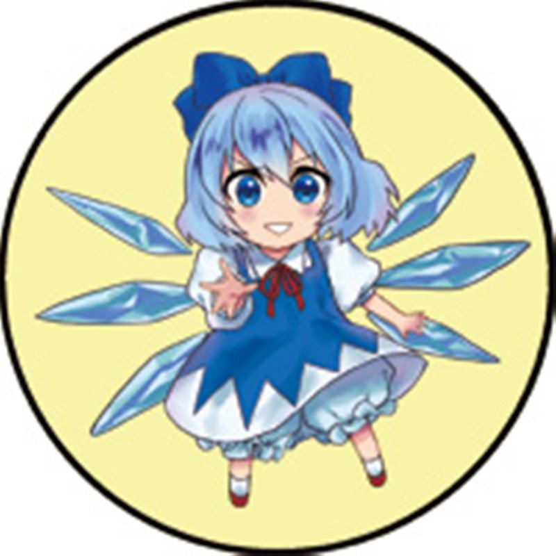 【新品】東方缶バッチ・チルノ（時任） / G.G.W 発売日:2019年08月頃