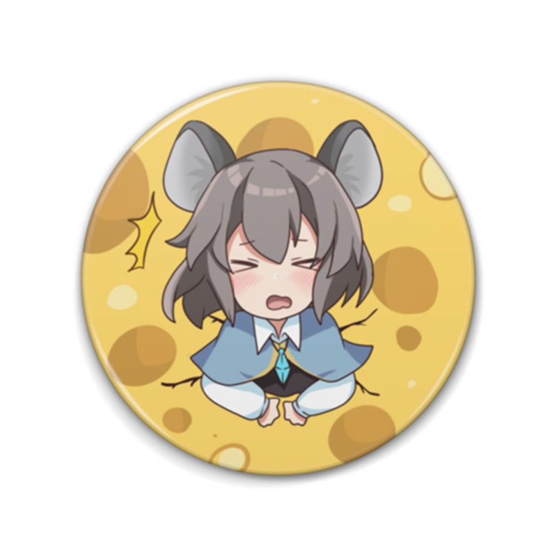 【新品】ハマっちゃった！？ナズーリンBIG缶バッジセット / しまりす。ぷらす 発売日:2023年07月03日