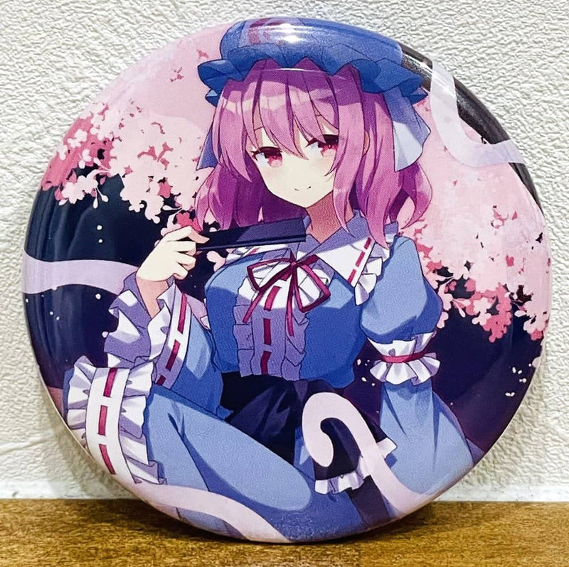 【新品】東方Project　57㎜缶バッジ　安全ピンタイプ 西行寺幽々子 / ハチワレキッド 発売日:2024年03月16日