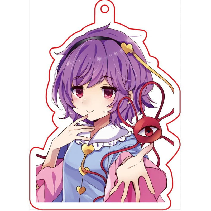 【新品】東方project「古明地 さとり11-1」アクリルキーホルダー / ぱいそんきっど 発売日:2024年03月頃