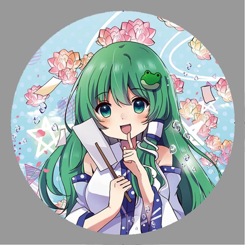 【新品】東方project「東風谷 早苗11-1」ビッグ缶バッジ / ぱいそんきっど 発売日:2024年03月頃