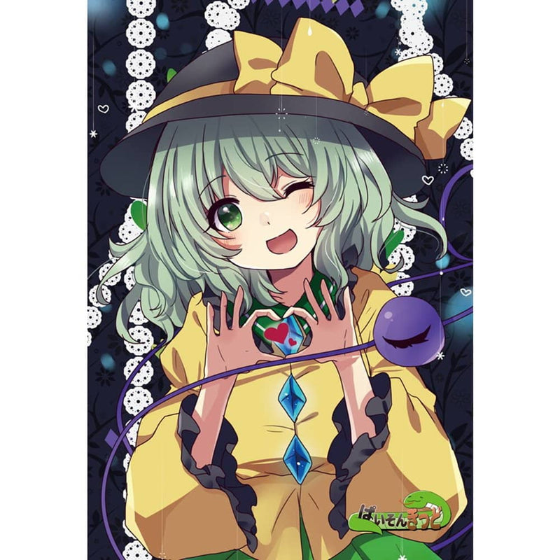 【新品】東方project「藤原 妹紅,古明地 さとり,古明地 こいし,東風谷 早苗,洩矢 諏訪子」11-1ポストカード５枚セット / ぱいそんきっど 発売日:2024年03月頃