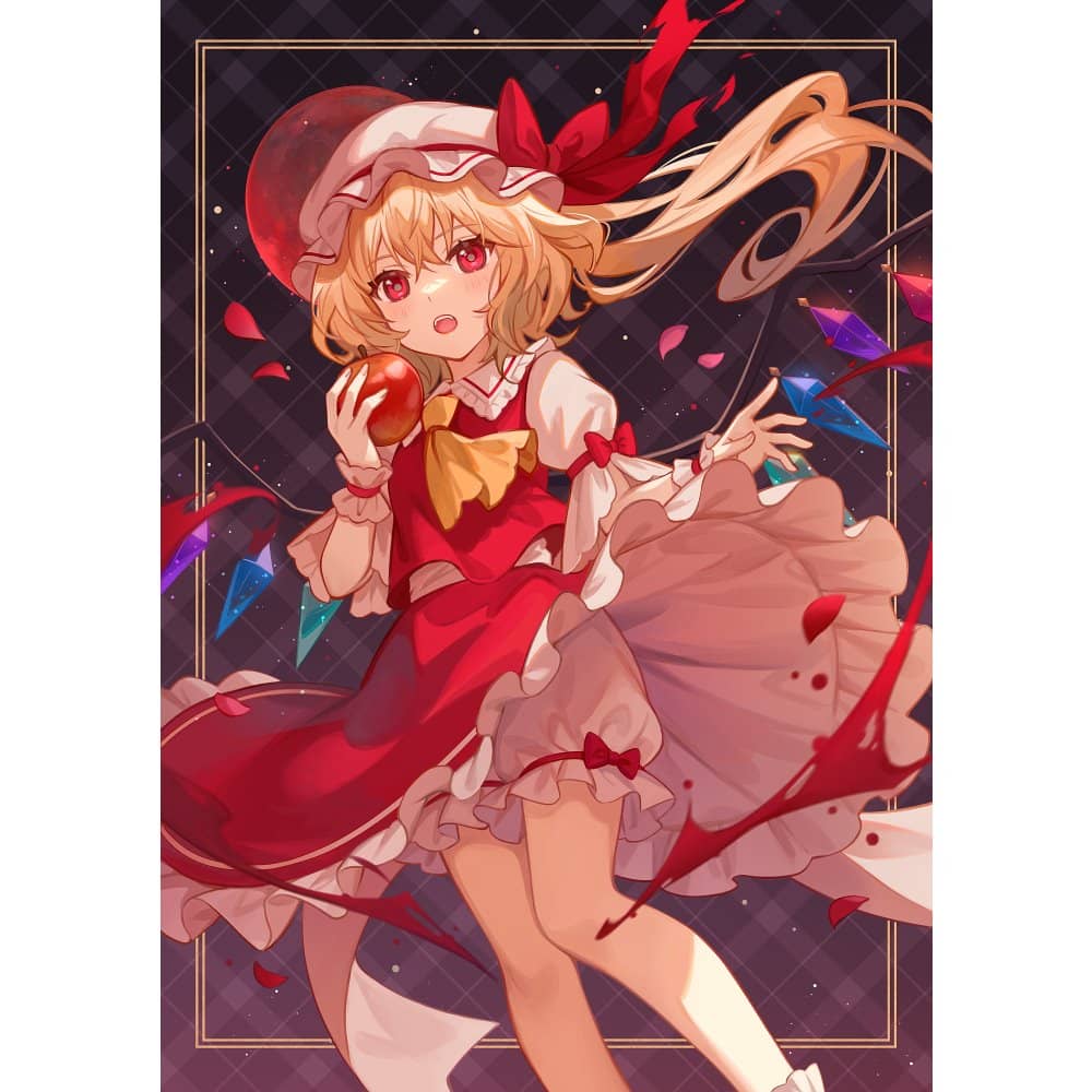 【Yuri★様】専用・赤360g×2袋≪フォロー割特価≫ 新品】東方Project クリアファイル フラン_mutugi / 愛の枷 発売日