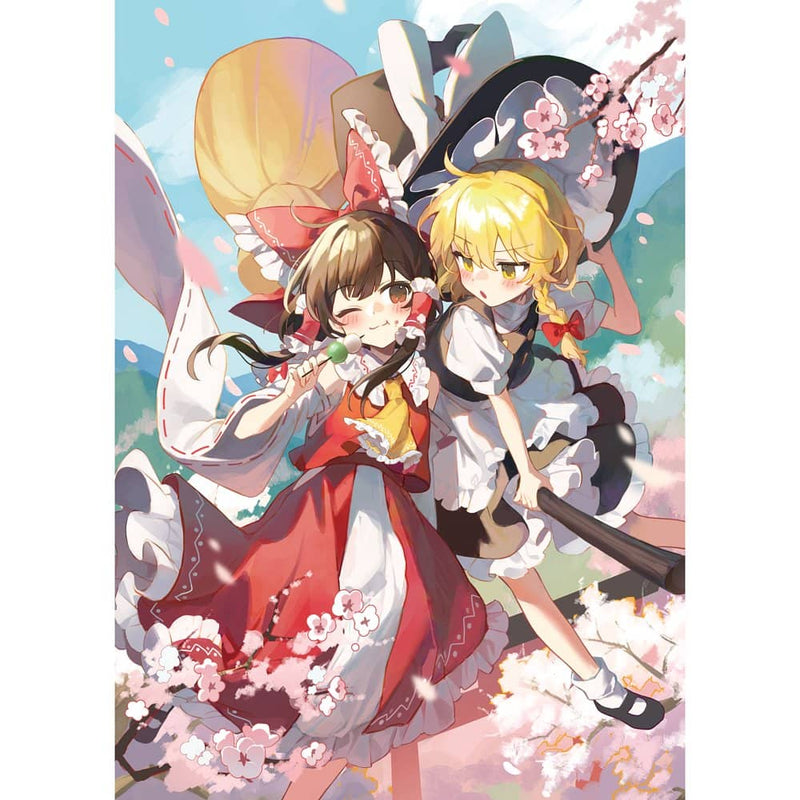 【新品】東方Project クリアファイル  霊夢＆魔理沙_JILL。 / 愛の枷 発売日:2024年03月26日