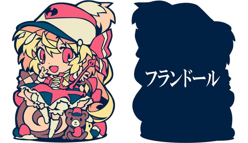 [New] Touhou Rubber Key Ring - Flandre Ver15 / Kosupure Cafe Musume release date: approx. 2024.05