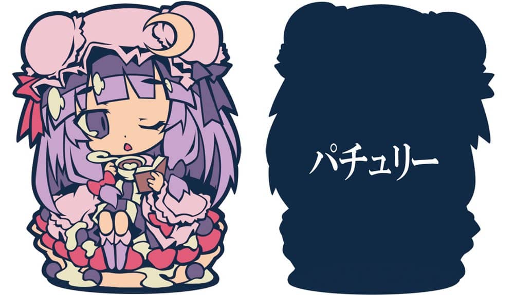 [New] Touhou Rubber Keychain Patchouli Ver5 / Cosplay Cafe Girls Release Date: Around May 2024