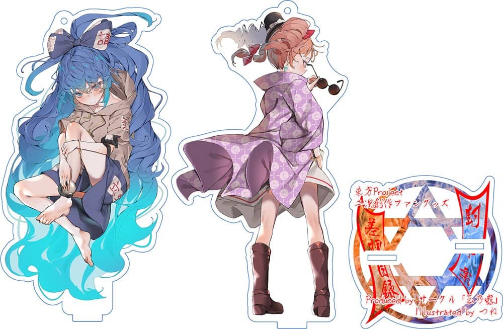 [New] Touhou acrylic stand / Shion + Nyoen / Tamanoro Release date: Around May 2024