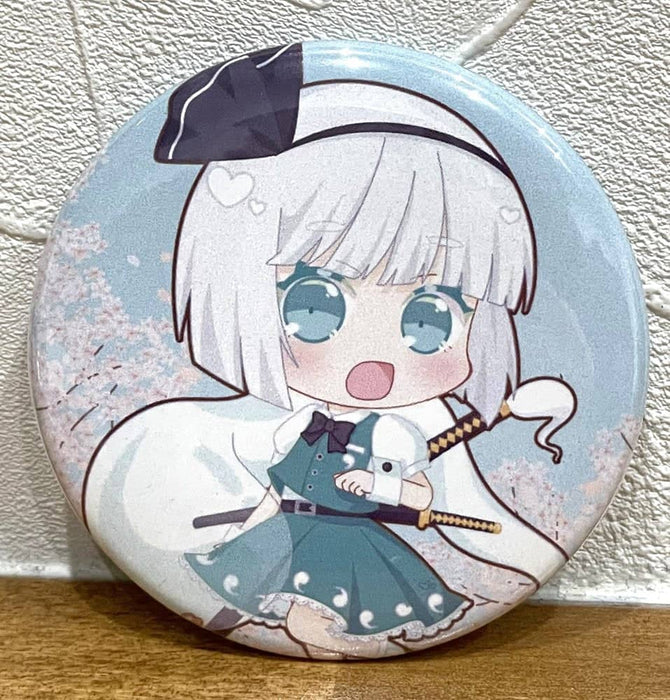 [New] Touhou Project 57mm can badge safety pin type Youmu Konpaku 1-1 / Hachiware Kid Release date: March 31, 2024
