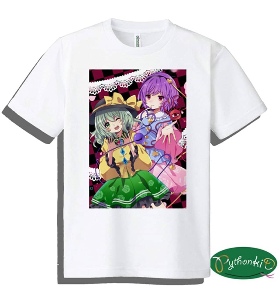 新品】東方project「古明地さとり&こいし11-1」T-シャツ（M） / ぱい