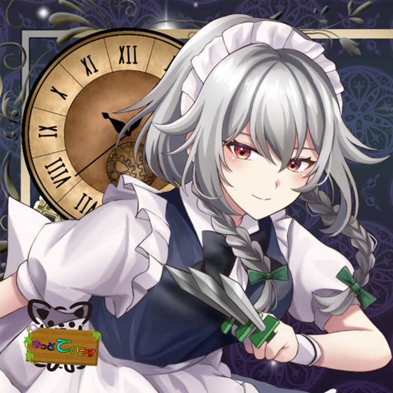 【新品】東方projectステッカー「十六夜咲夜」 / きっどているず 発売日:2024年06月頃