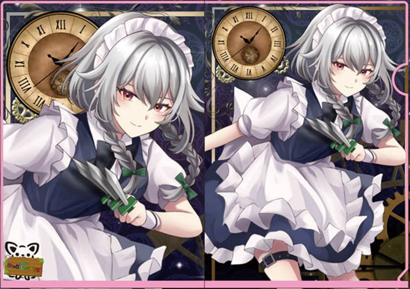 【新品】東方projectクリアファイル「十六夜咲夜2」 / きっどているず 発売日:2024年06月頃