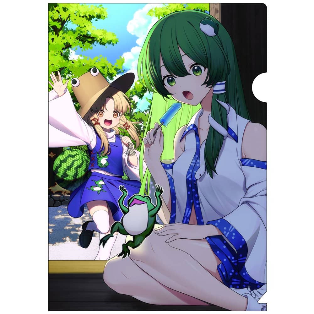新品】東方クリアファイル 諏訪子＆早苗1 / AbsoluteZero 発売日:2024