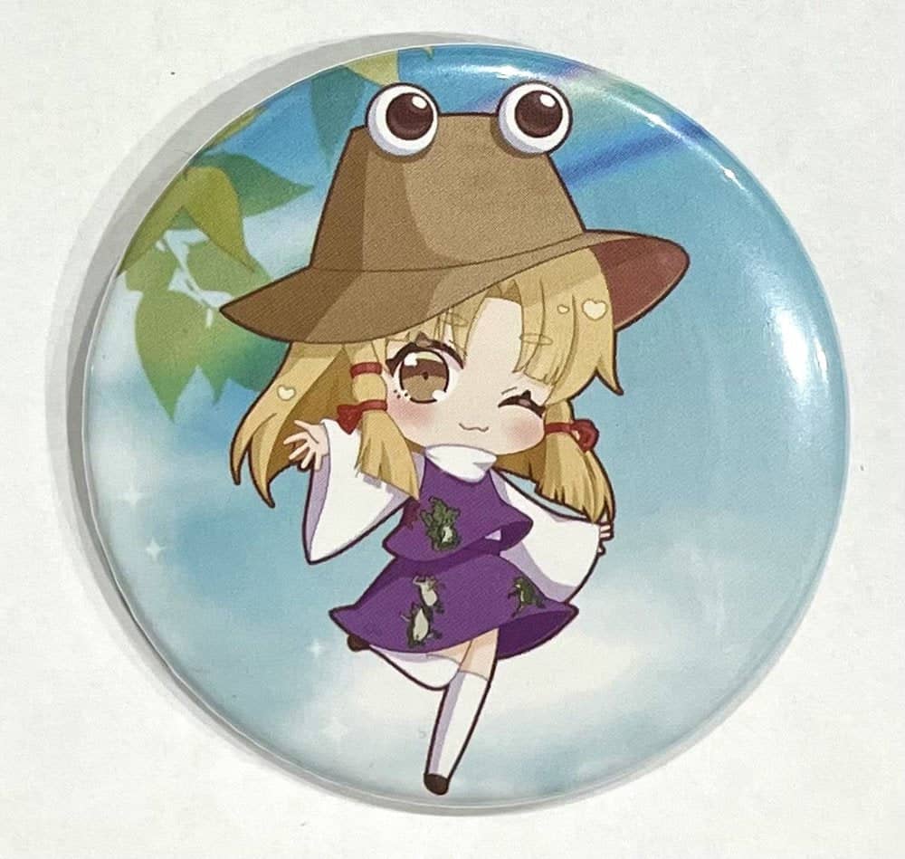 新品】東方Project 57㎜缶バッジ 安全ピンタイプ 洩矢諏訪子