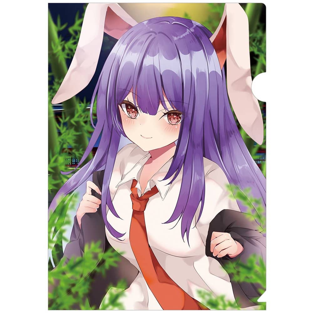 新品】東方Project クリアファイル_うどんげ(七瀬)202408 / すなめり