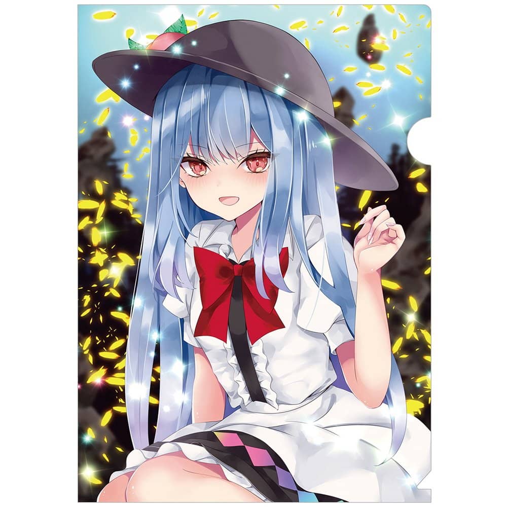 新品】東方Project クリアファイル_天子(七瀬)202408 / すなめりドリル