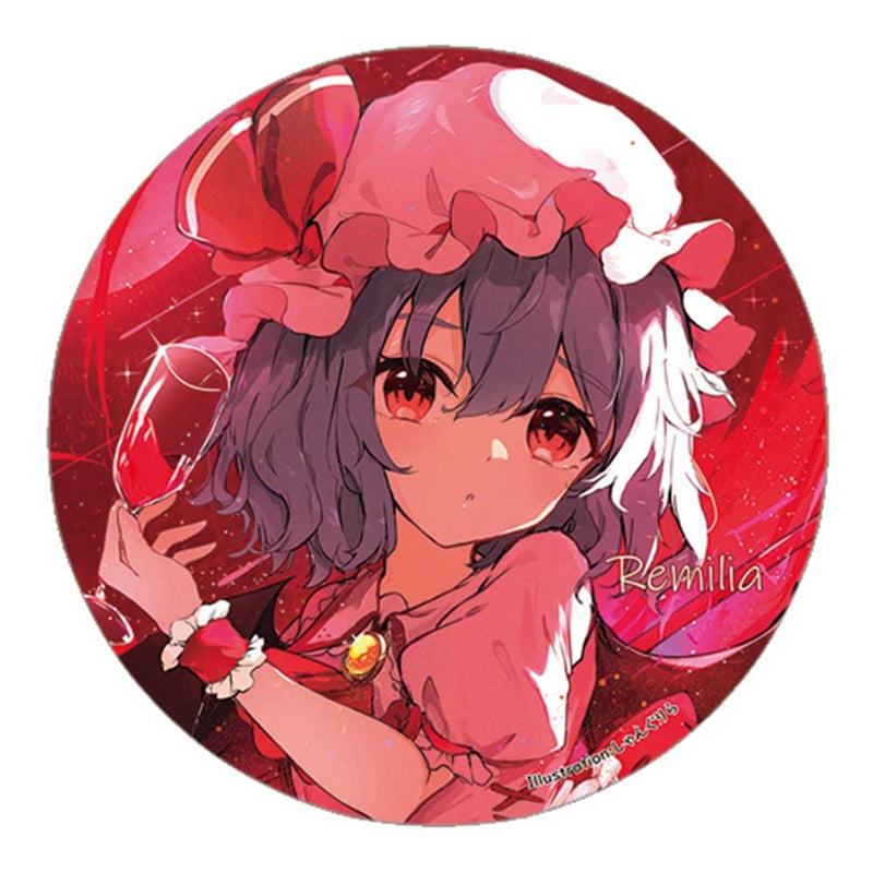 【新品】東方Project 鋁罐徽章_蕾米莉亞(香格里拉)202407 / 砂梅利鑽頭 發售日:2024年07月左右