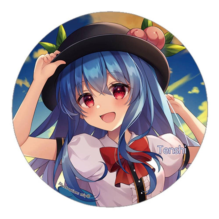 [New] Touhou Project Can Badge_Tenshi(miy@)202407 / Sunameri Drill Release date: Around July 2024