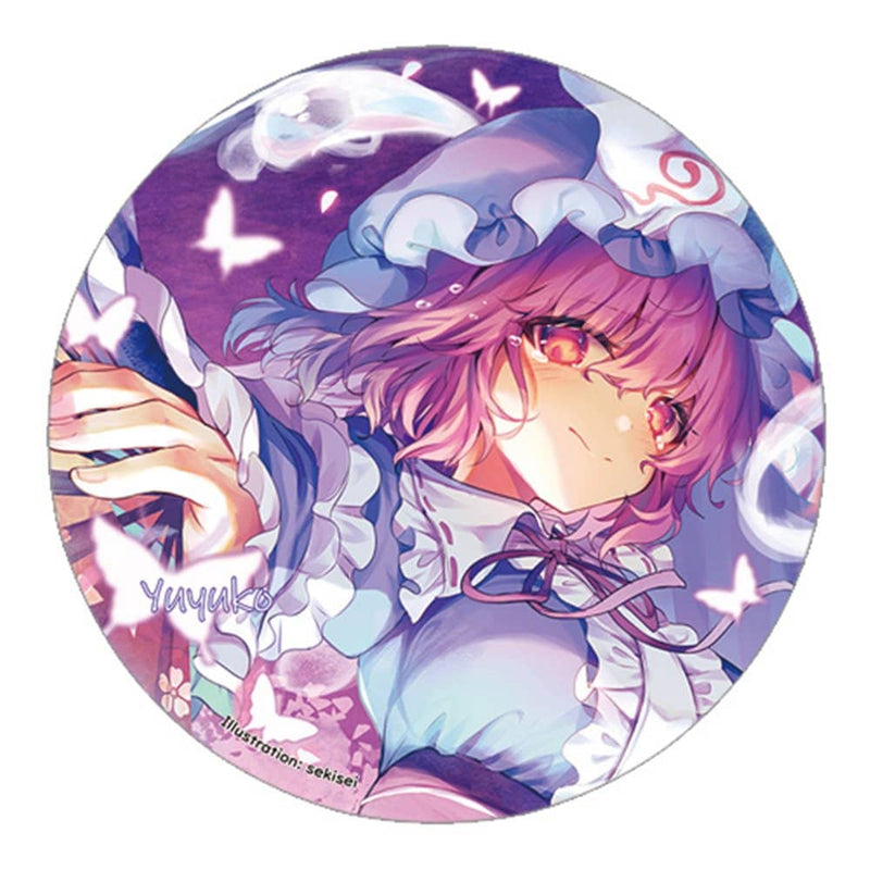 [New] Touhou Project Can Badge_Yuyuko (sekisei) 202408 / Sunameri Drill Release date: Around August 2024