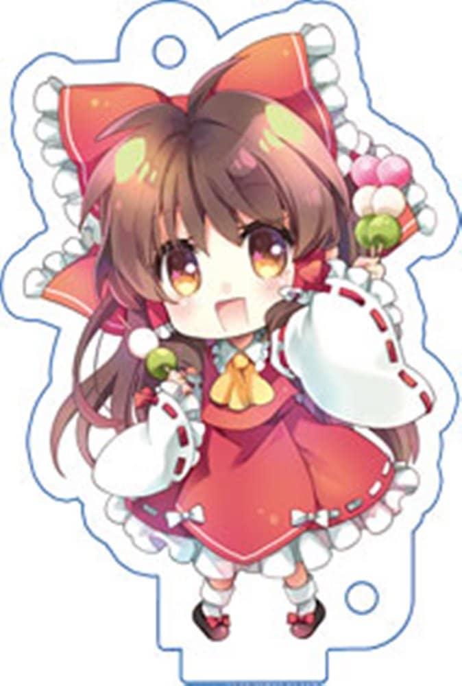 【新品】少女甘々中・紅魔郷キーホルダー／霊夢 / つたささ 発売日:2023年05月07日