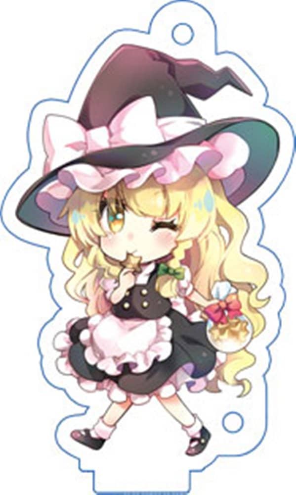 【新品】少女甘々中・紅魔郷キーホルダー／魔理沙 / つたささ 発売日:2023年05月07日