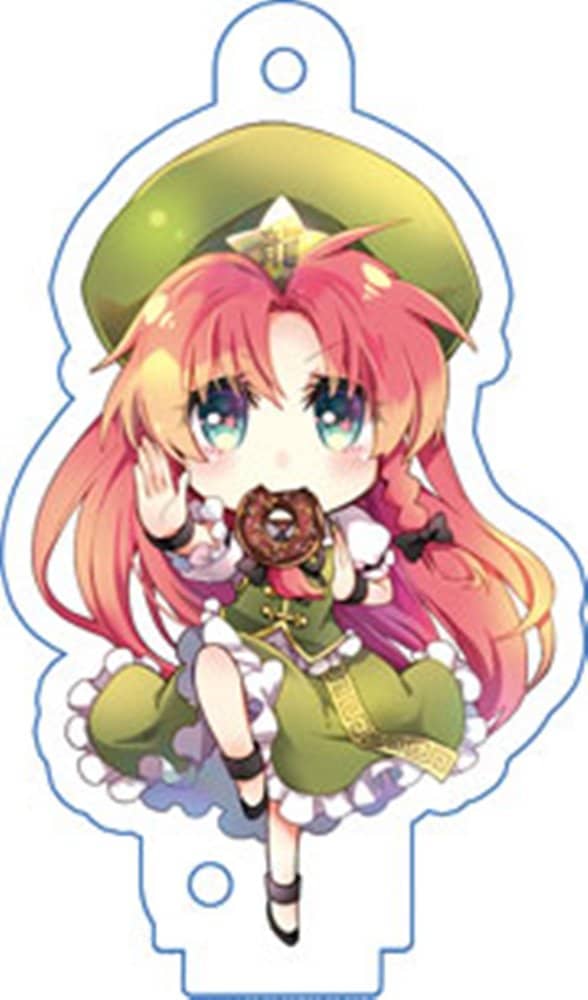 【新品】少女甘々中・紅魔郷キーホルダー／紅美鈴 / つたささ 発売日:2023年05月07日