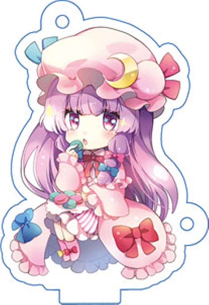 【新品】少女甘々中・紅魔郷キーホルダー／パチュリー / つたささ 発売日:2023年05月07日