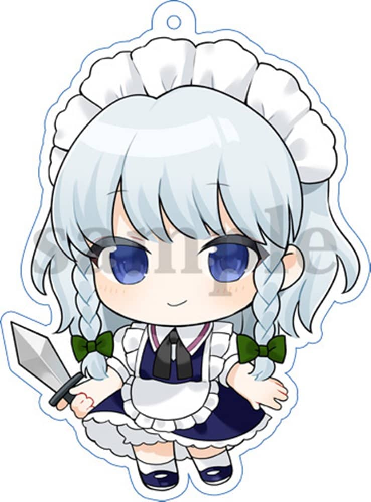 【新品】紅魔郷CKSキーホルダー／咲夜 / つたささ 発売日:2023年06月25日