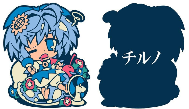 [New] Touhou Rubber Keychain Tanned Cirno / Cosplay Cafe Girls Release Date: Around August 2024