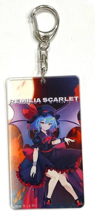 [New] Touhou Project Acrylic Keychain Remilia Scarlet w-1 / Hachiware Kid Release Date: Around August 2024