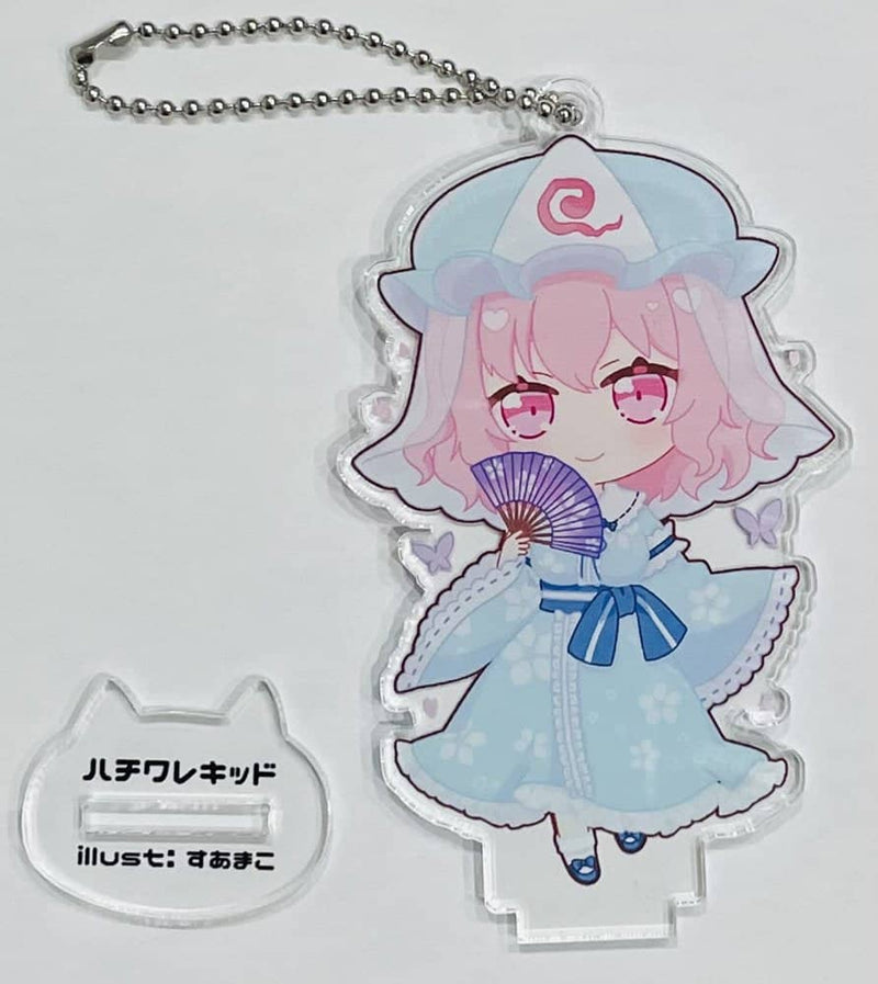 [新]东方Project亚克力手办西行寺悠悠子 / Hachiware Kid 发售日期：2024年8月左右