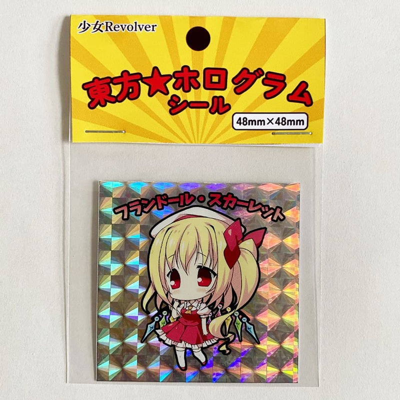 【New Product】Touhou Hologram Sticker Flandre Scarlet ver.2 / Shoujo Revolver Release Date: Around July 2024