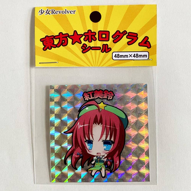 【New Product】Touhou Hologram Sticker Hong Meiling / Shoujo Revolver Release Date: Around July 2024