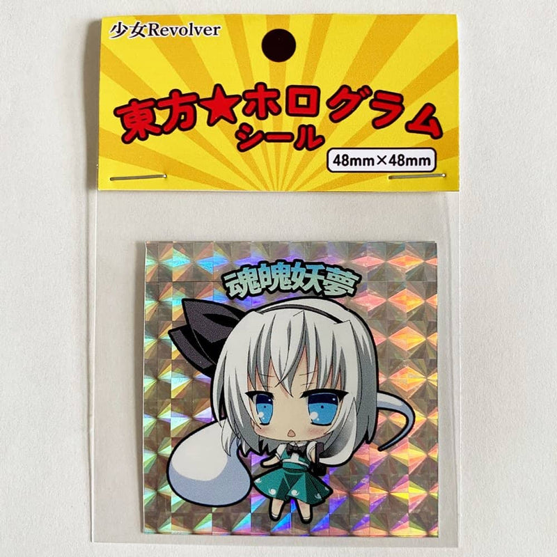 [New Product] Touhou Hologram Sticker Youmu Konpaku / Shoujo Revolver Release Date: Around July 2024