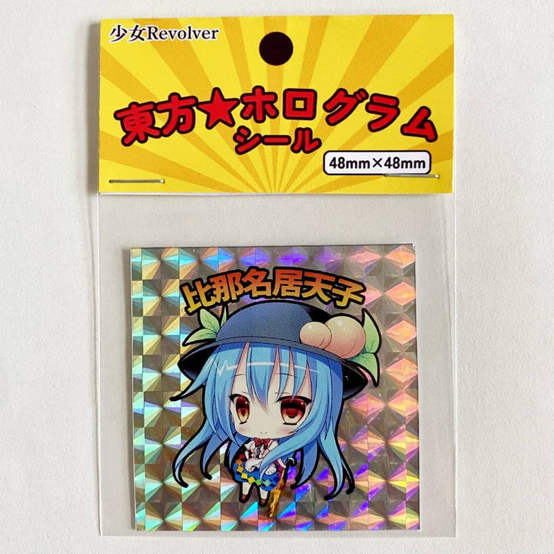 [New Product] Touhou Hologram Sticker Hinanawi Tenshi / Shoujo Revolver Release Date: Around July 2024