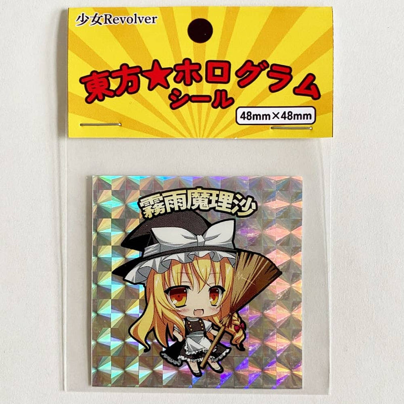 [New Product] Touhou Hologram Sticker - Marisa Kirisame / Shoujo Revolver Release Date: Around July 2024