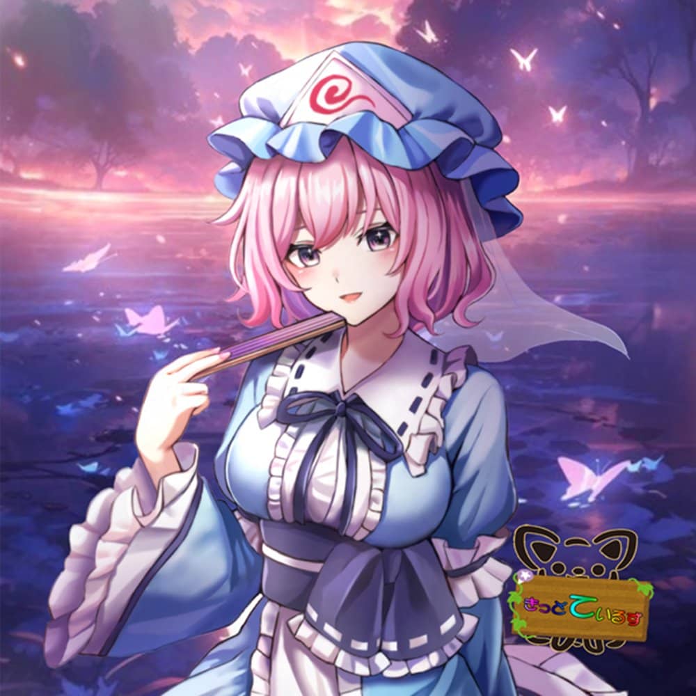 キャラバッジコレクション 東方Project 外袋付き完品 西行寺幽々子 東方Project 東方Project ショルダーバッグ モデル 西行寺幽々子 ピンズ・ピンバッジ・缶バッジ
