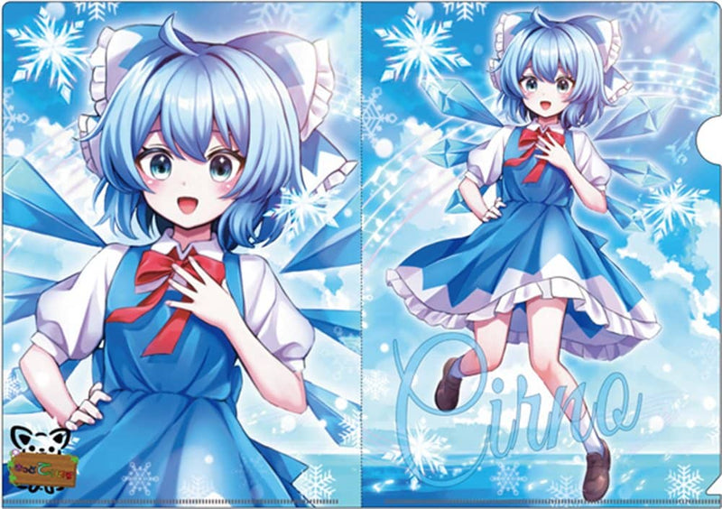 【新品】東方projectクリアファイル「チルノ２」 / きっどているず 発売日:2024年09月頃