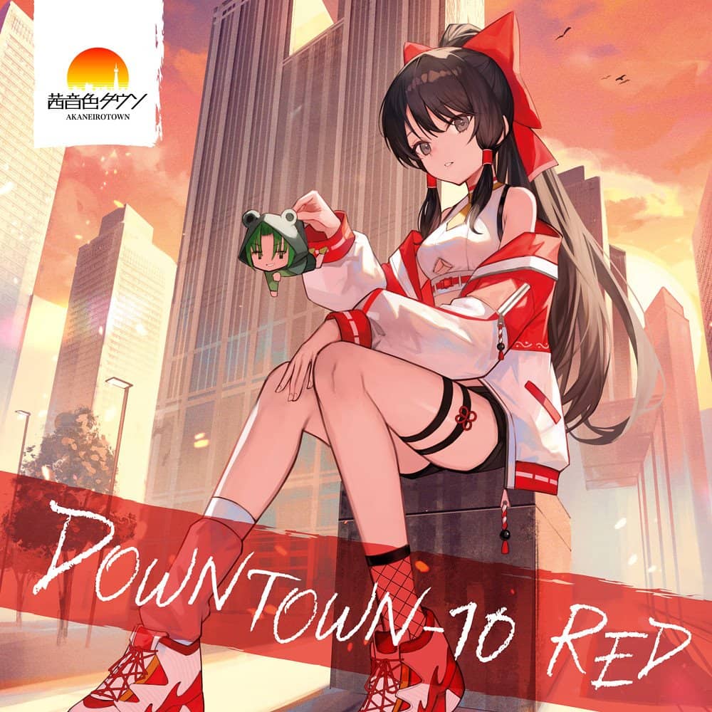 新品】DOWNTOWN-10 RED / 茜音色タウン 発売日:2024年10月頃 — アキバ