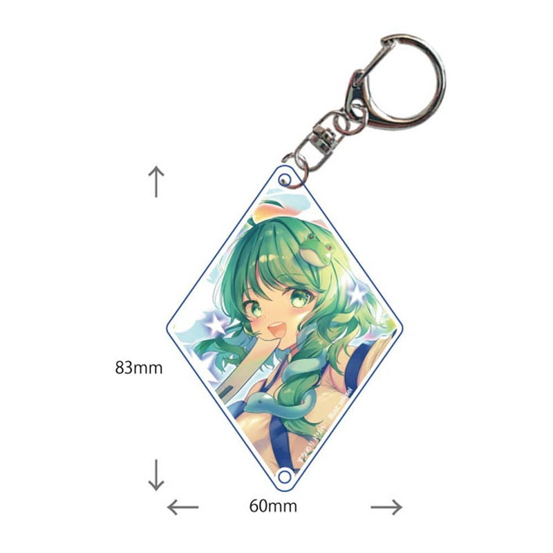 【新品】東方Project アクキー_早苗(sekisei2-5)202409 / すなめりドリル 發售日:2024年10月左右