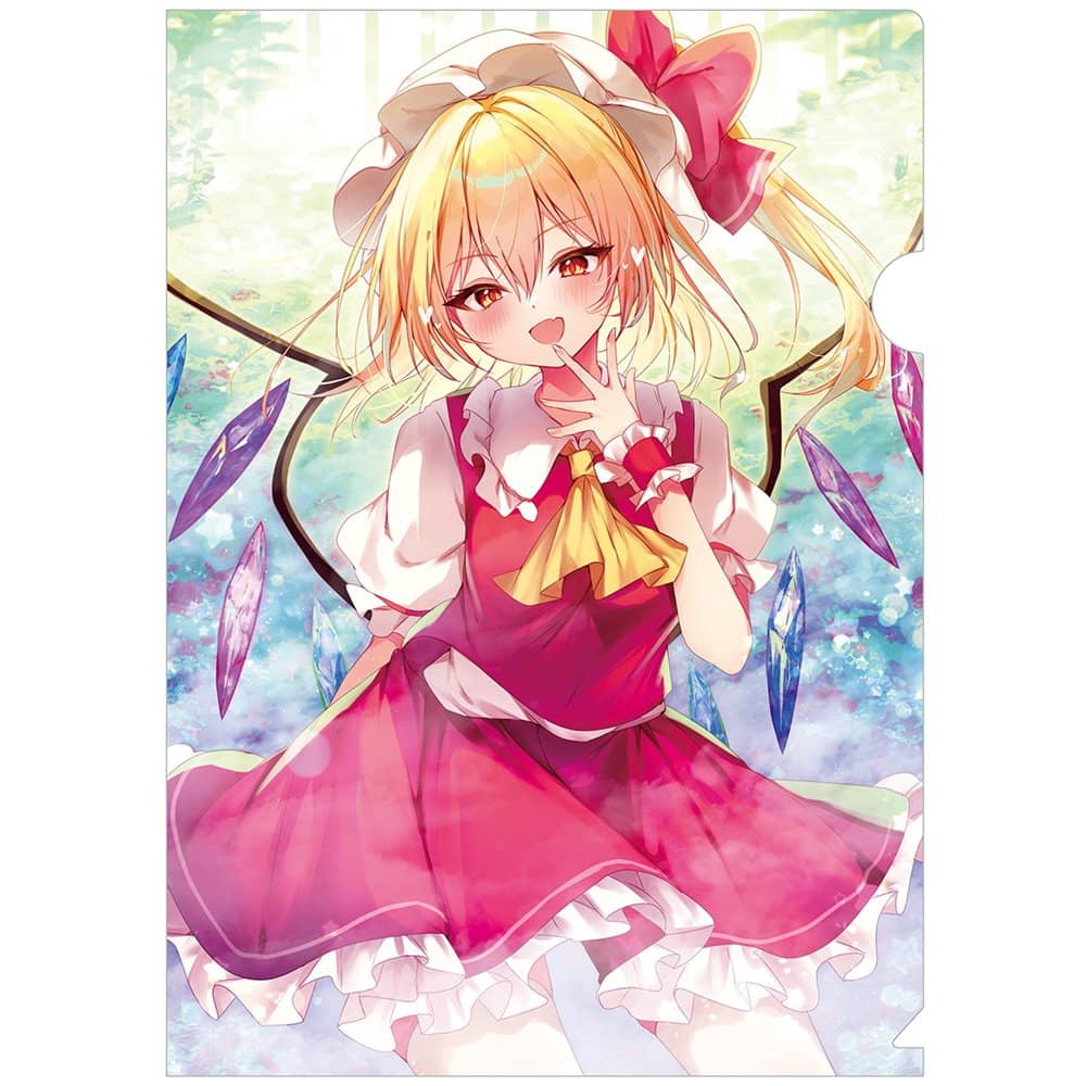 新品】東方Project クリアファイル_フラン(子野日)202409 / すなめり