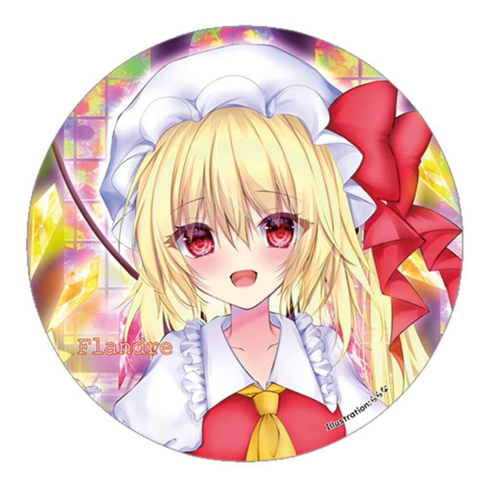 新品】東方Project 缶バッジ_フラン(ららな)202409 / すなめりドリル