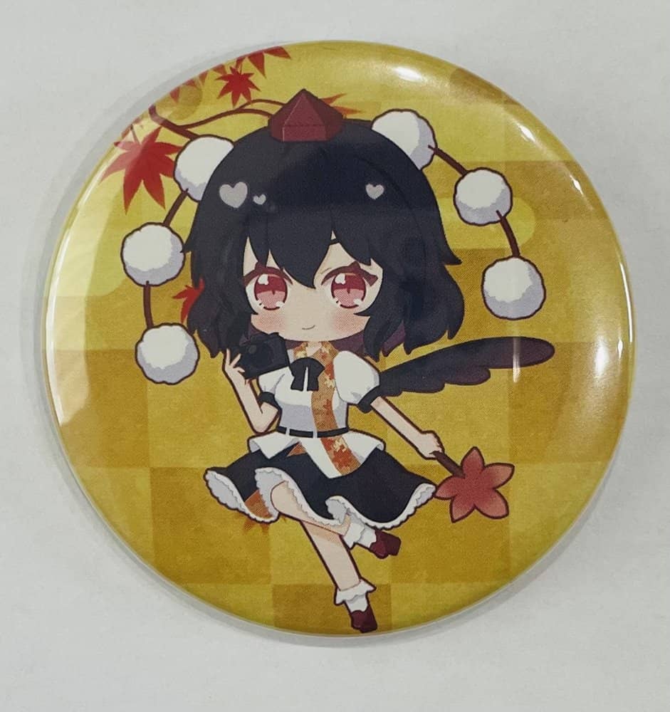 新品】東方Project 57㎜缶バッジ 射命丸文 1-1 / ハチワレキッド 発売