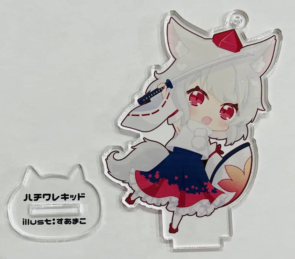 新品】東方Project アクリルフィギュア 犬走椛 / ハチワレキッド 発売