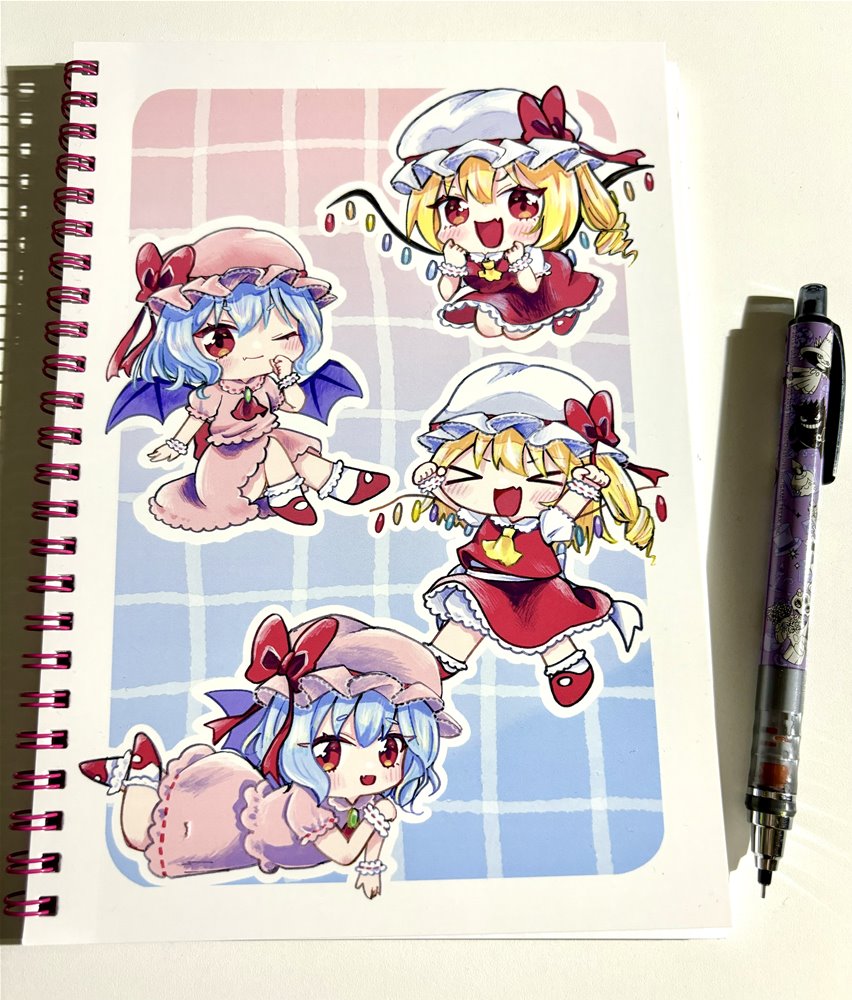新品】東方Project レミフラ スケッチブック / 人生三日坊主 発売日