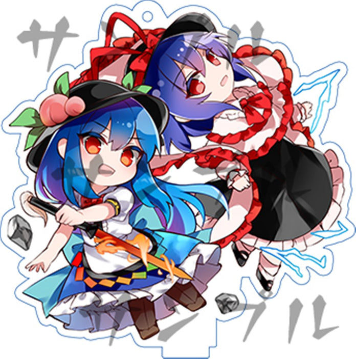 【新品】東方アクキー シプコレ／天子×衣玖 / つたささ 発売日:2024年10月頃