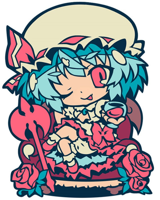 [New] Touhou Rubber Keychain Remilia Ver13 / Kosupure Cafe Musume release date: approx. 2024 Oct.